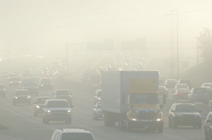 Rush hour smog
